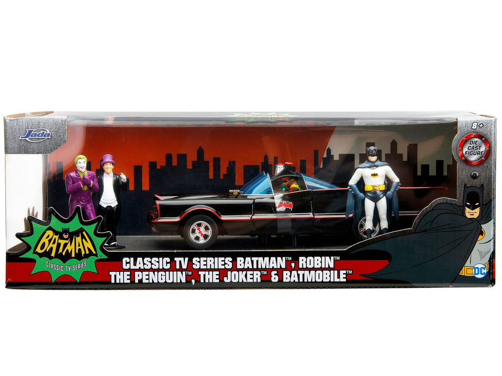 Batman & Robin 1966 TV Batmobile Diecast Model