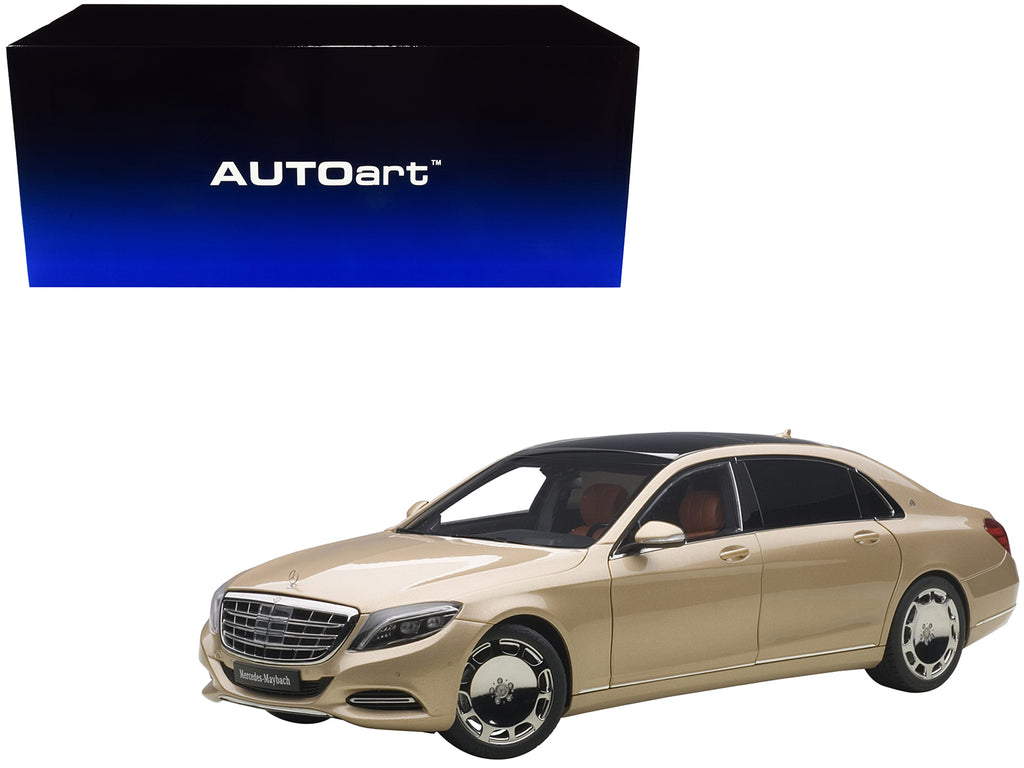 Mercedes Maybach S Class S600 Champagne Gold 1/18 Model Car by