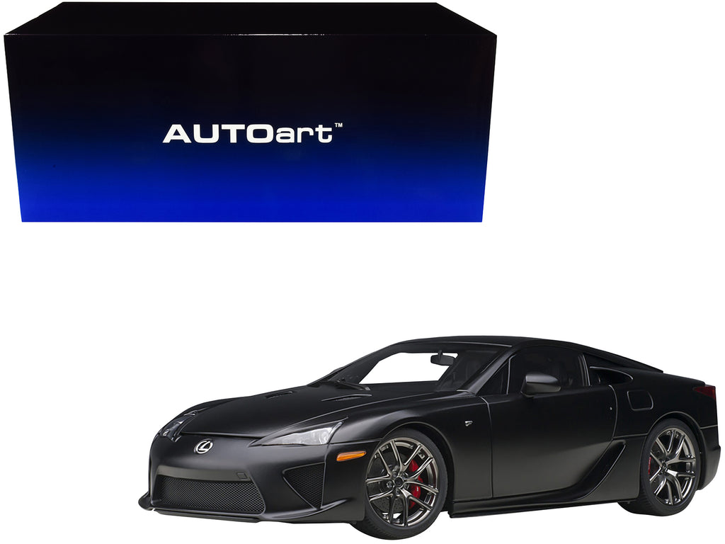 Lexus LFA Matte Black 1/18 Model Car by AUTOart – Main Street