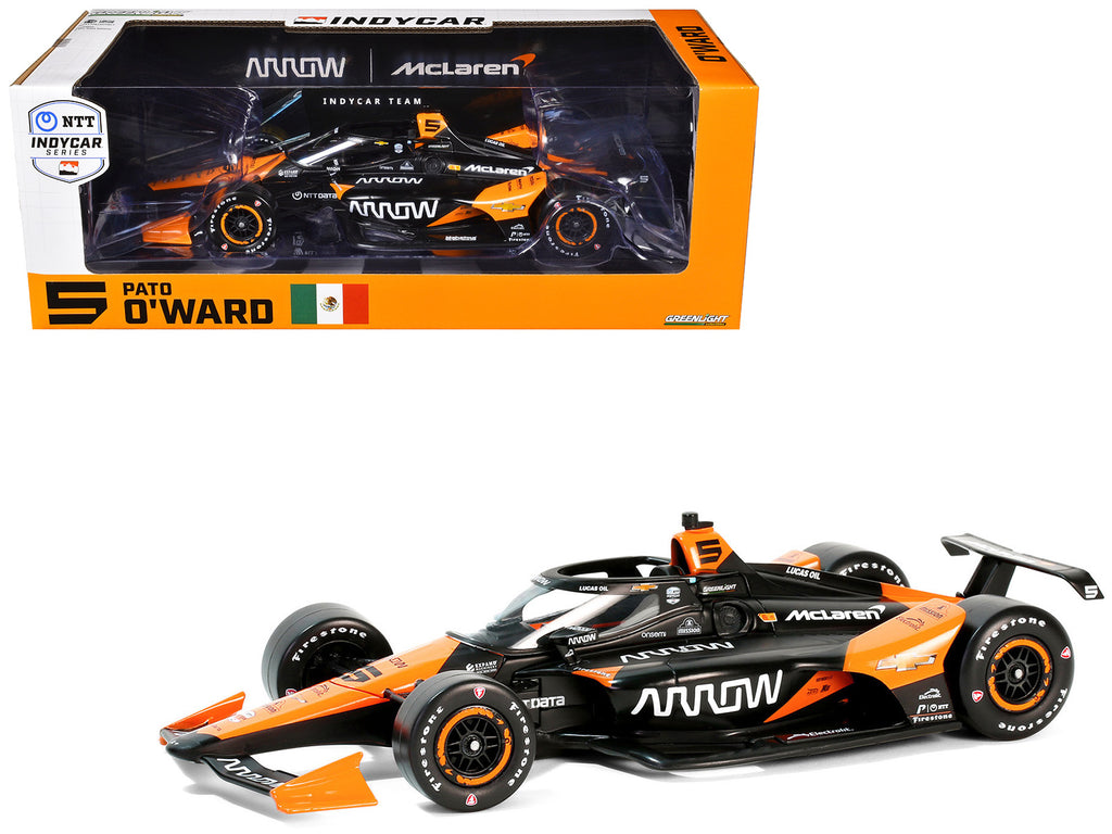 Dallara IndyCar 5 Pato O’Ward "Arrow" Arrow McLaren "NTT IndyCar Seri