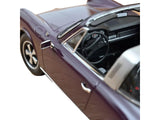 1971 Porsche 911 T Targa Violet with Black Top 1/18 Diecast Model Car by Norev