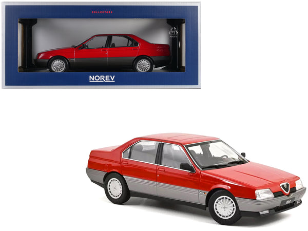 1991 Alfa Romeo 164 Red 1/18 Diecast Model Car by Norev