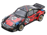 Porsche 934 #56 Jean-Louis Bousquet - Cyril Grandet - Philippe Dagoreau "JMS Racing-ASA Cachia" "24 Hours of Le Mans" (1977) with Acrylic Display Case 1/18 Model Car by Spark