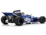 Tyrrell 003 #12 Jackie Stewart "Tyrrell-Ford" Winner Formula One F1 "British GP" (1971) with Acrylic Display Case 1/18 Model Car by Spark