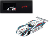 Lancia GR6 #51 Michele Alboreto - Teo Fabi - Rolf Stommelen "Martini Racing" "24 Hours of Le Mans" (1982) with Acrylic Display Case 1/18 Model Car by Spark