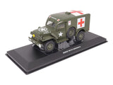 Dodge WC54 Ambulance Olive Drab "United States Army" 1/43 Diecast Model by Militaria Die Cast