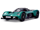 Aston Martin Valkyrie Green Metallic with Matte Black Top "Special Edition" Series 1/18 Diecast Model Car by Maisto