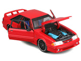 1993 Ford Mustang SVT Cobra Red "Classic Muscle" "Maisto Design" Series 1/24 Diecast Model Car by Maisto