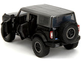 2021 Ford Bronco Badlands Black "Rigid" with Extra Wheels "Just Trucks" Series 1/24 Diecast Model by Jada