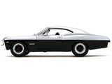 1967 Chevrolet Impala SS Silver Metallic and Black "Bigtime Muscle" Series 1/24 Diecast Model Car by Jada