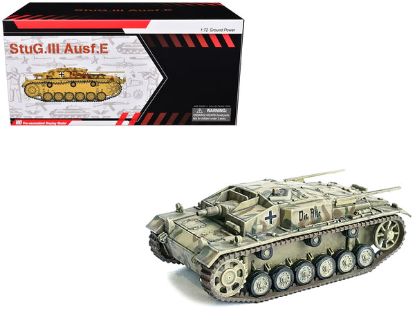 German StuG.III Ausf.E Tank "Kampfgruppe Schill Slovakia" (1944) "NEO Dragon Armor" Series 1/72 Plastic Model by Dragon Models