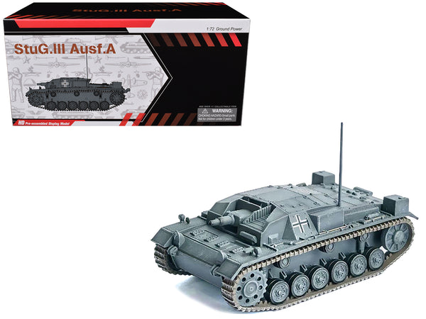 Germany StuG.III Ausf.A Tank "LAH France" (1940) "NEO Dragon Armor" Series 1/72 Plastic Model by Dragon Models