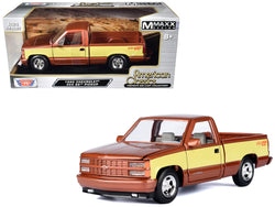 1992 Chevrolet 454 SS Pickup Truck Copper Metallic with Beige Sides "American Classics" Series 1/24 Diecast Model by Motormax