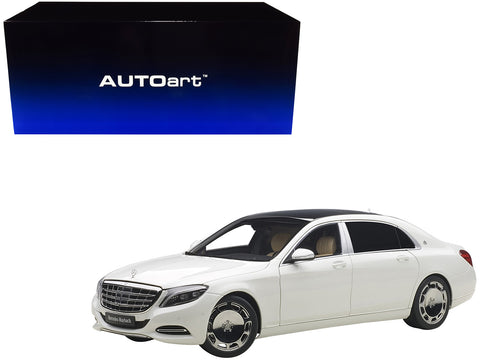 Mercedes Maybach S Class S600 White 1/18 Model Car by AUTOart