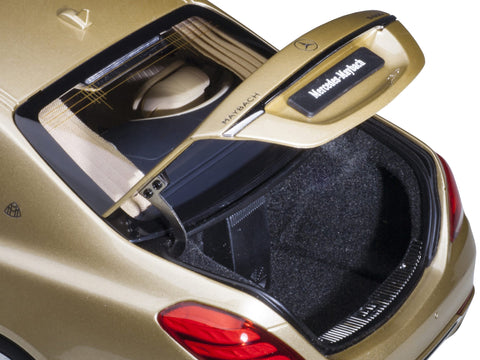 Mercedes Maybach S 600 Pullman Gold 1/18 Model Car by AUTOart