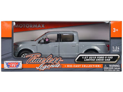 2019 RAM 1500 Laramie Crew Cab Pickup Truck Gray "Timeless Legends" Series 1/27 Diecast Model by Motormax