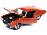 1972 Buick GS Stage 1 Flame Orange "Muscle Car & Corvette Nationals" (MCACN) "American Muscle" Series 1/18 Diecast Model Car by Autoworld