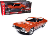 1972 Buick GS Stage 1 Flame Orange "Muscle Car & Corvette Nationals" (MCACN) "American Muscle" Series 1/18 Diecast Model Car by Autoworld