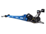 NHRA TFD (Top Fuel Dragster) Brittany Force "PEAK Antifreeze & Coolant" Blue "John Force Racing" 1/24 Diecast Model by Autoworld