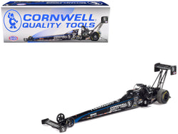 NHRA TFD (Top Fuel Dragster) Brittany Force "Cornwell Quality Tools" Black "John Force Racing" 1/24 Diecast Model by Autoworld