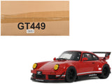 RWB (Porsche) Bodykit "Painkiller" Red 1/18 Model Car by GT Spirit