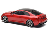 Audi RS 5 Competition Red with Black Top 1/18 Model Car by GT Spirit