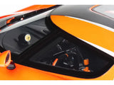 Koenigsegg Jesko Attack Orange Metallic with Black Stripes 1/18 Model Car by GT Spirit