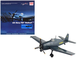 Grumman F6F-5 Hellcat Fighter Aircraft "Blue Angels #2" (1946) United States Navy "Air Power Series" 1/72 Diecast Model by Hobby Master