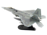 Lockheed F-22 Raptor Stealth Aircraft "412th Test Wing, Edwards Air Force Base" United States Air Force "Air Power Series" 1/72 Diecast Model by Hobby Master