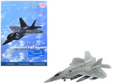 Lockheed F-22 Raptor Stealth Aircraft "412th Test Wing, Edwards Air Force Base" United States Air Force "Air Power Series" 1/72 Diecast Model by Hobby Master