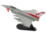 Eurofighter Typhoon Fighter Aircraft "ZK315 41 Squadron RAF Coningsby" (2015) Royal Air Force "Air Power Series" 1/72 Diecast Model by Hobby Master