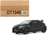 2022 Toyota Yaris GR RHD (Right Hand Drive) Matte Black Limited Edition to 1000 pieces Worldwide 1/18 Model Car by Otto Mobile