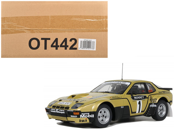 Porsche 924 Carrera GT #1 Walter Rohrl - Christian Geistdorfer Winner "Gr.4 ADAC Rallye Hessen" (1981) Limited Edition to 2000 pieces Worldwide 1/18 Model Car by Otto Mobile