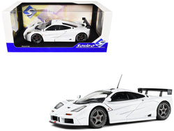 1996 McLaren F1 GTR Short Tail White 1/18 Diecast Model Car by Solido