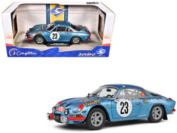 Alpine A110 1600S #23 Jean-Pierre Nicolas - Michel Vial "Rallye Monte-Carlo" (1972) "Competition" Series 1/18 Diecast Model Car by Solido