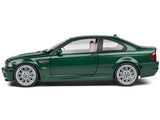 2000 BMW E46 M3 Coupe Oxford Green Metallic 1/18 Diecast Model Car by Solido