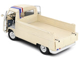 1950 Volkswagen T1 Pickup Truck Racer #53 Cream with Stripes 1/18 Diecast Model by Solido