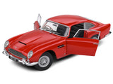 1964 Aston Martin DB5 RHD (Right Hand Drive) Red Metallic 1/18 Diecast Model Car by Solido