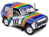 Lada Niva #182 Jean-Pierre Jabouille - Michel Sardou "Paris–Dakar Rally" (1984) "Competition" Series 1/18 Diecast Model Car by Solido