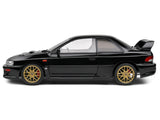 1998 Subaru Impreza 22B RHD (Right Hand Drive) Black with Gold Wheels 1/18 Diecast Model Car by Solido