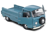 1968 Volkswagen T2 Pickup Truck Petrol Blue 1/18 Diecast Model by Solido