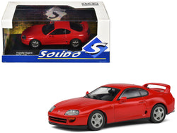 2001 Toyota Supra Mk.4 Red 1/43 Diecast Model Car by Solido