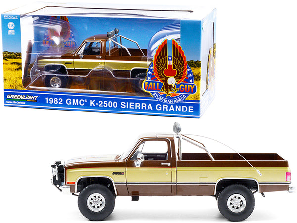 1982 GMC K-2500 Sierra Grande Pickup Truck Brown with Gold