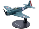 Douglass SBD-3 Dauntless Dive Bomber Plane (United States Navy 1938) 1/72 Diecast Model by Warbirds of WWII