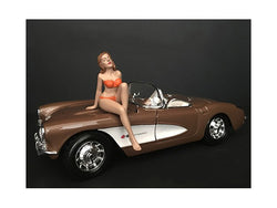 "November Bikini Calendar Girl" Figure for 1/18 ScaleDiecast  Models by American Diorama