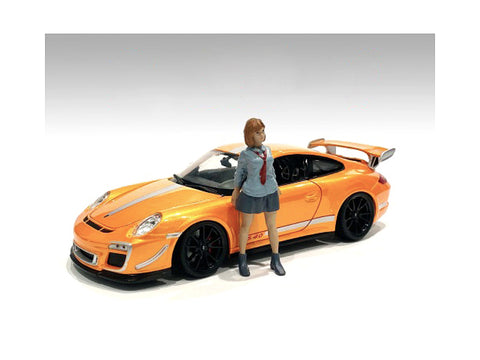 "Car Meet Series 1" Figure #5 for 1/24 Scale Models by American Diorama