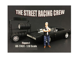 "Street Racing Crew" Figure #1 For 1/18 Diecast Models by American Diorama