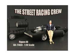 "Street Racing Crew" Figure #3 For 1/18 Diecast Models by American Diorama