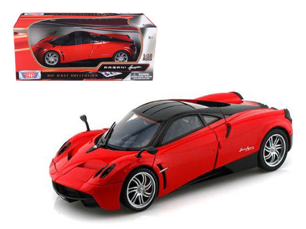 Pagani Huayra Red 1/18 Diecast Model Car by Motormax