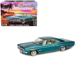 1966 Chevrolet Impala SS 396 2-in-1 Plastic Model Kit (Skill Level 4) 1/25 Scale Model by Revell